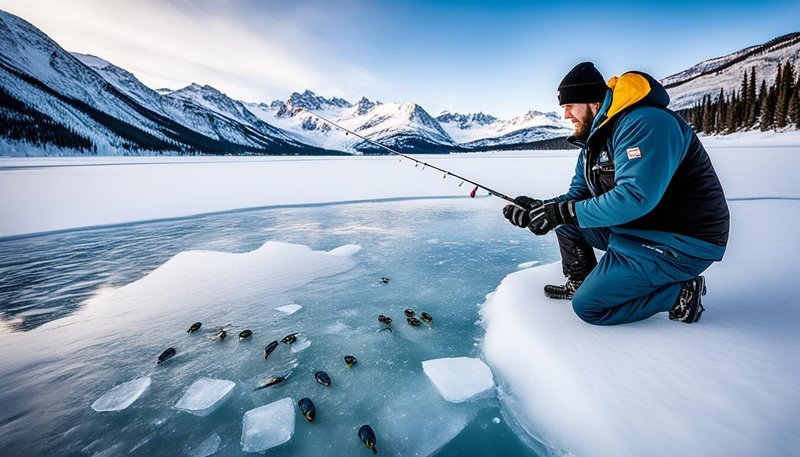 Discover ice fishing game gambling